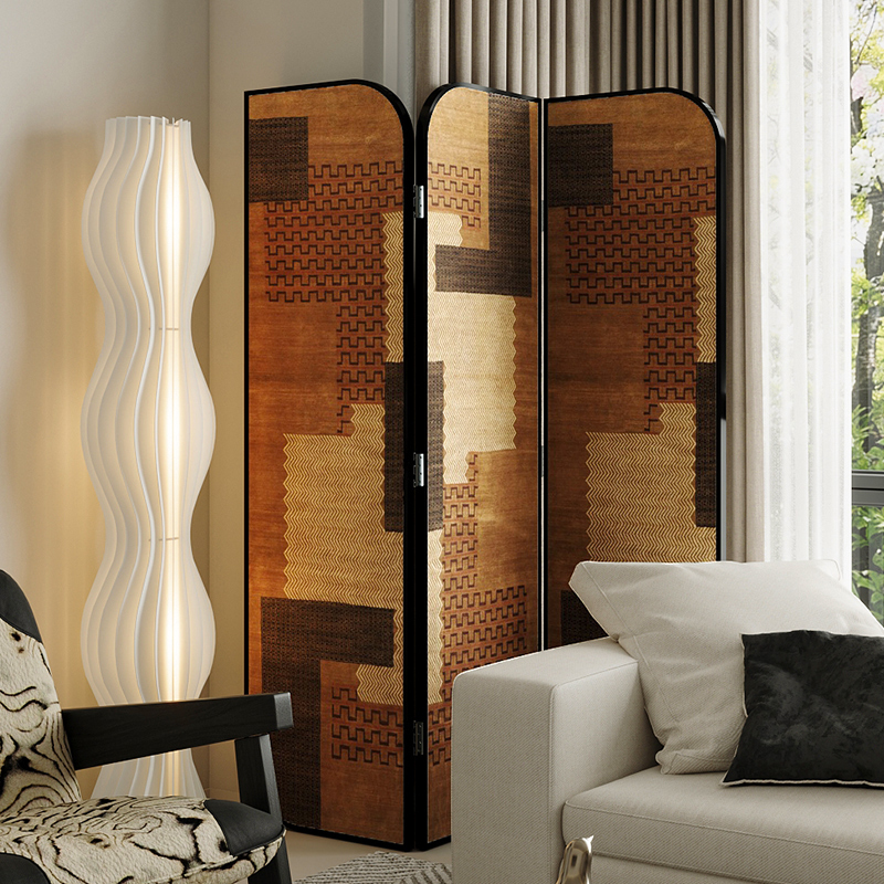 Light Luxury American-Style Aluminum Alloy Screen for Living Room, Entryway, Home Use, Partition, Vintage Style, Foldable, Movable Bedroom Divider Light Luxury American-Style Aluminum Alloy Screen for Living Room, Entryway, Home Use, Partition, Vintage Style, Foldable, Movable Bedroom Divider