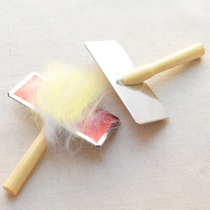 Qianying wool felt poke wool wool felt handmade diy tool mixing wool artifact mixing brush super practical