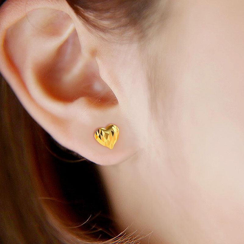 Gold Earrings For Girlfriend on Sale 