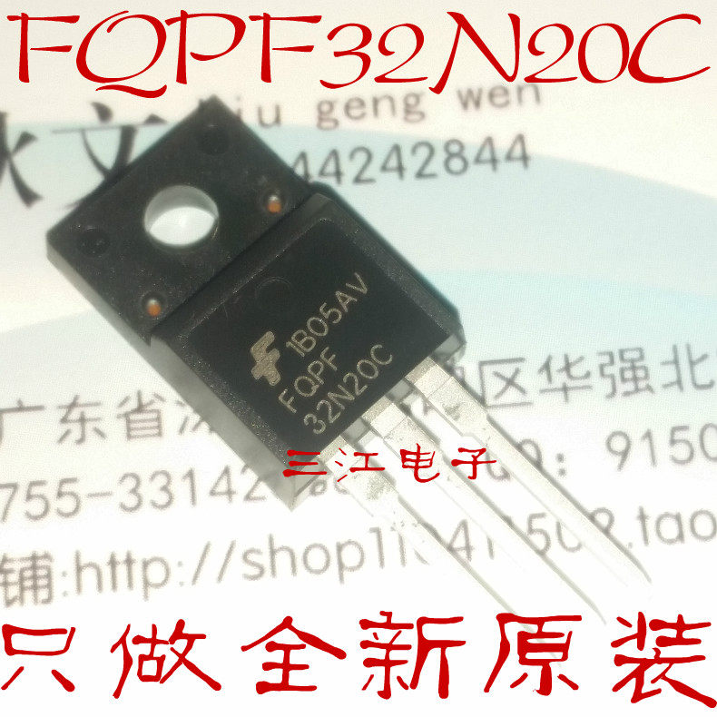 Can shoot directly FQPF32N20C MOS field effect transistor 32B20C triode straight plug TO220 new original
