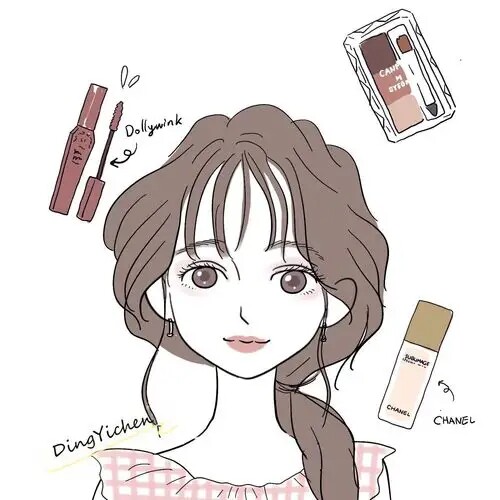 小香香美妆生活馆的LOGO