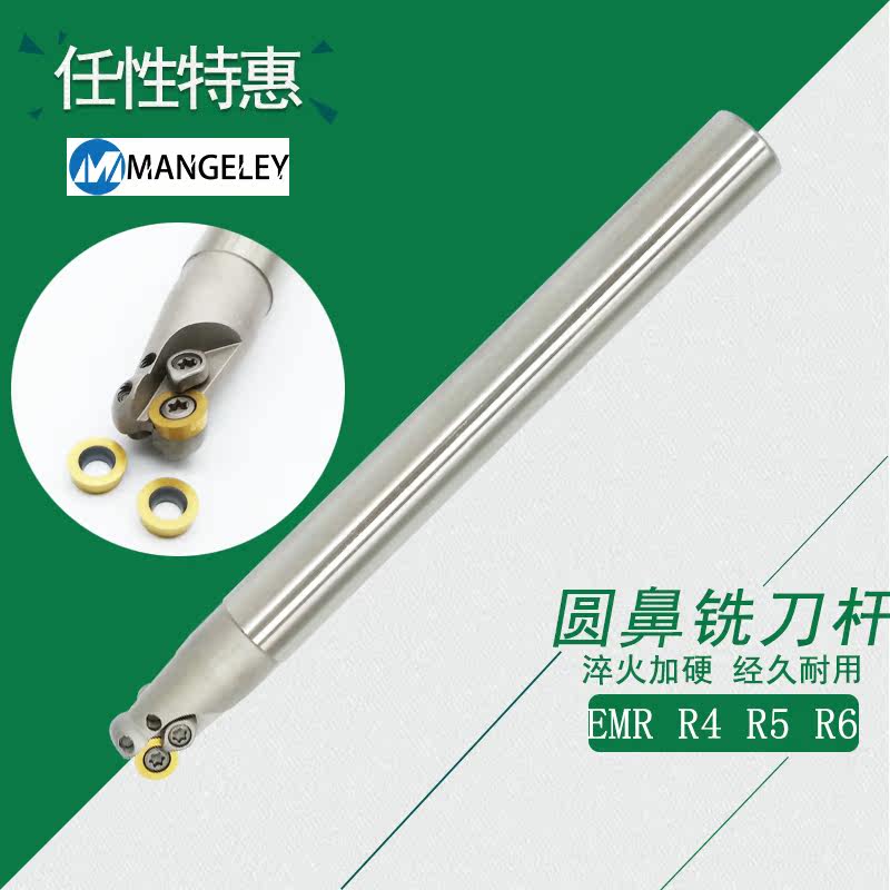 Round Nose Milling Rod EMR W 4R 5R 5R CNC machining centre anti-seismic open and vertical milling bull nose knife lever