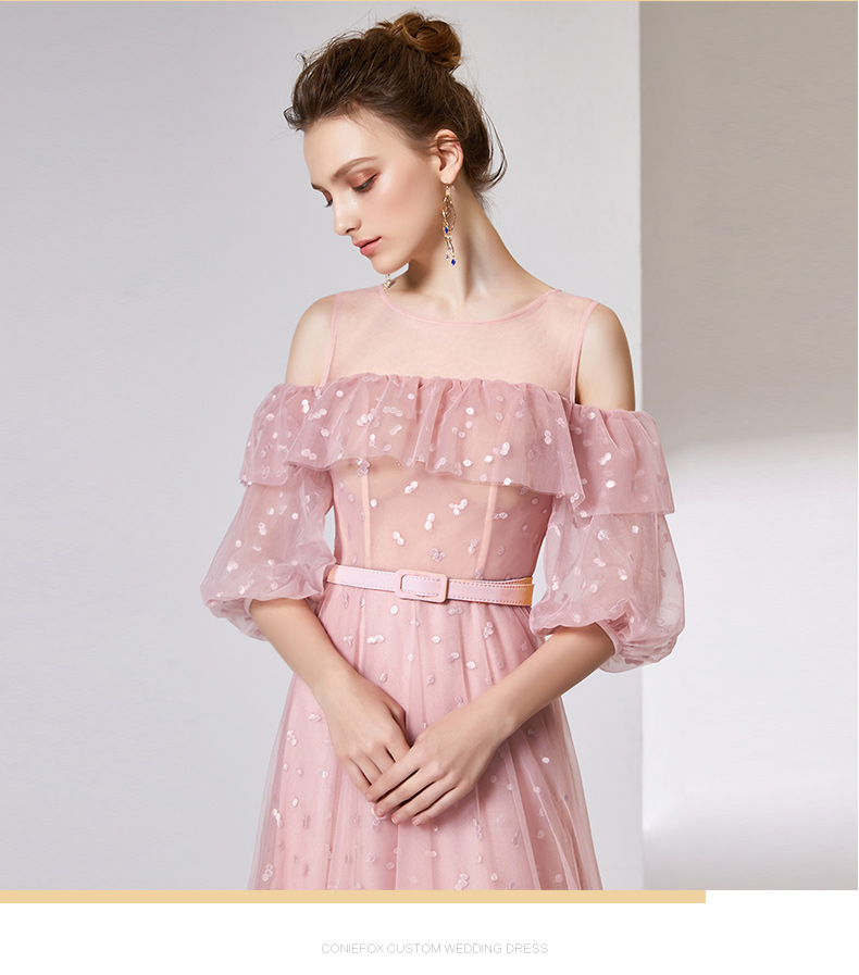 Robe du soir manche bouffante - Ref 3210836 Image 21
