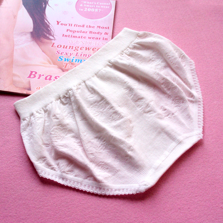 Hồng Kông Wendai thơ liền mạch đồ lót phụ nữ đồ lót cotton eo thấp hip tóm tắt thoáng khí 3121 quan lot