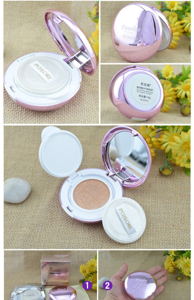 Ba Baoli bột làm trắng không khí cushion cushion che khuyết điểm nền tảng cách ly BB rõ ràng chính hãng không cushion CC - Bột nén phấn phủ essance