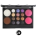 Hộp đựng đồ trang điểm thời trang AIHUIJI Hộp đựng đồ trang điểm Pan Pan Repair Repair Blush Eyeshadow Makeup Dish - Bóng mắt Bóng mắt