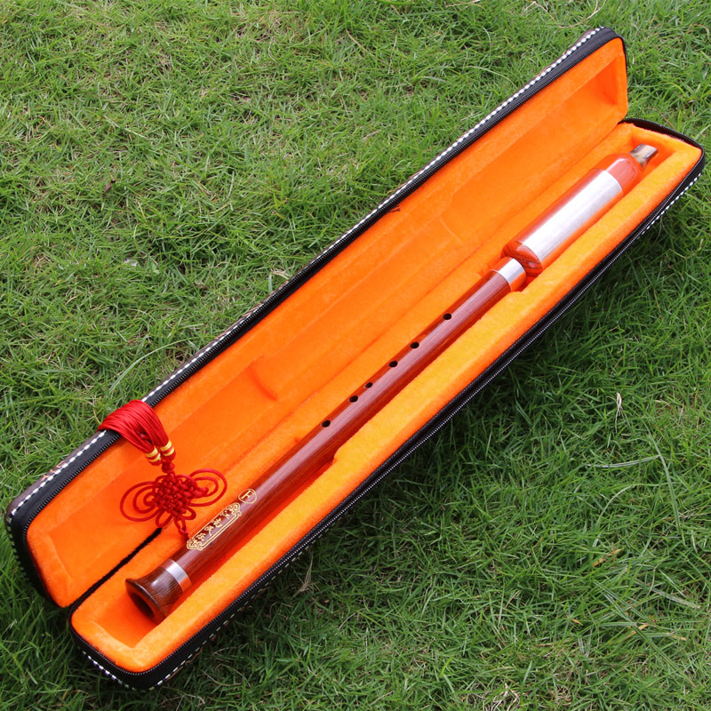 Bawu bakelite resin vertical blow imitation mahogany C tune B tune G tune F tune Primary school students adults play beginner musical instruments Bawu