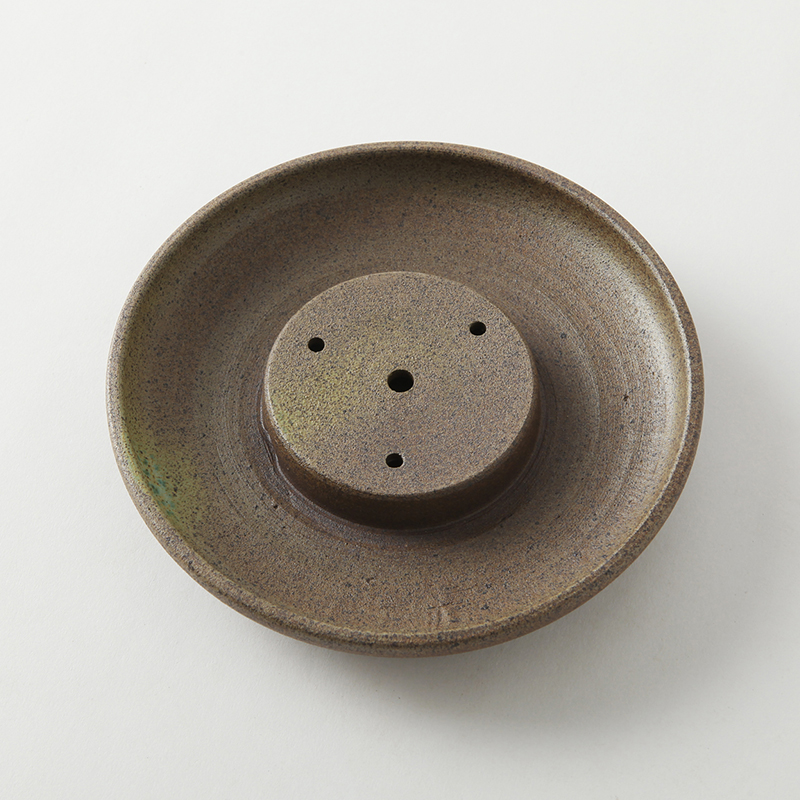 Ancient garden coarse ceramic POTS dry terms tray of pot adopt circular cup ground water violet arenaceous Japanese tea water