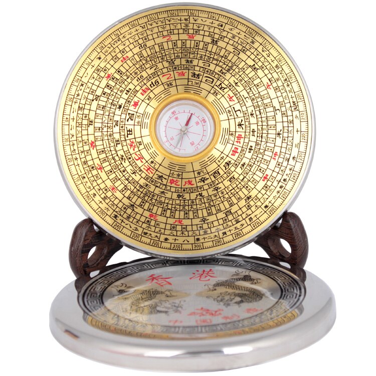 Feng shui compass portable compass stainless steel compass stainless steel rovia