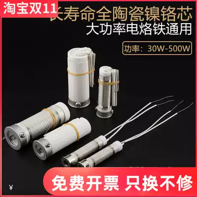 High-power electric soldering iron heater externally heated 300W200W150W80W75W60W40W30W assembled 3