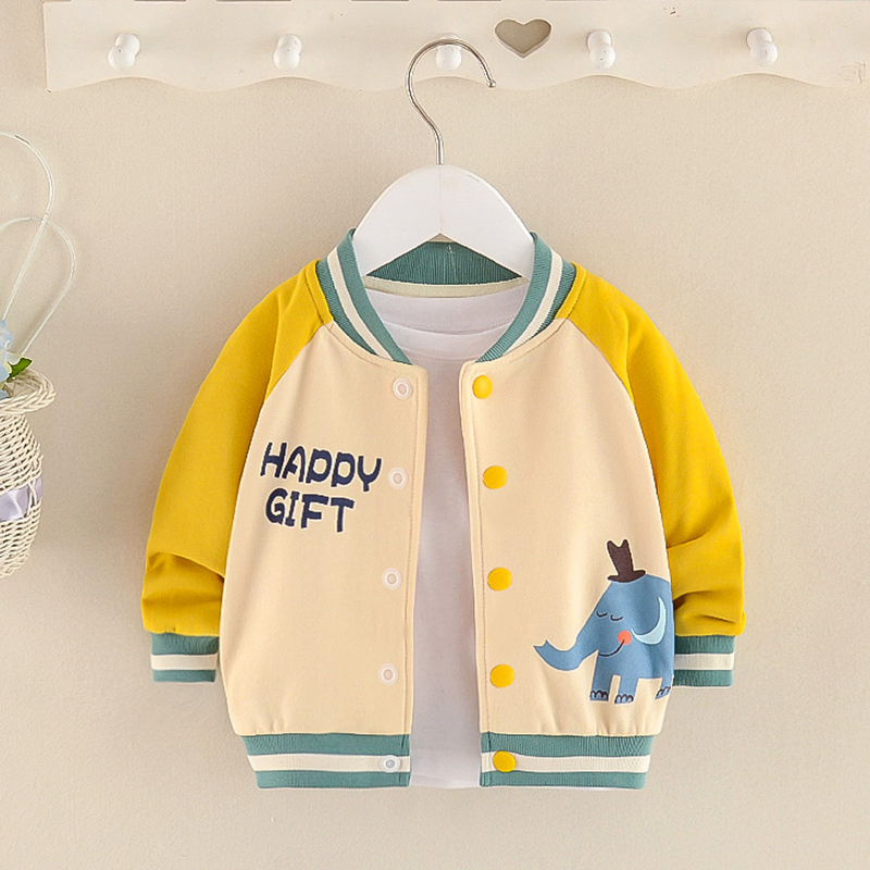 Baby Boy Spring and Autumn Stylish Clothes New Trendy Handsome Infant Toddler Girl Fashionable Jacket Top Baseball Uniform Baby Boy Spring and Autumn Stylish Clothes New Trendy Handsome Infant Toddler Girl Fashionable Jacket Top Baseball Uniform