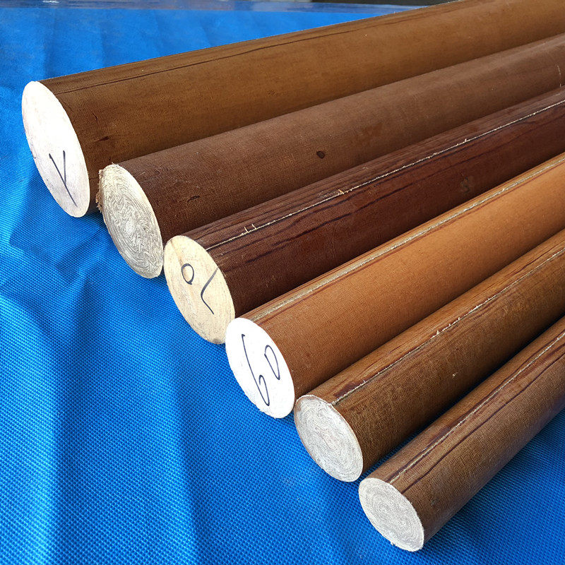 Bakelite stick cloth stick insulation stick phenolic laminated cloth stick cotton insulation stick non-standard custom specifications full