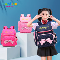 Primary school school bag rod back dual-use childrens shoulder bag female cute lightweight girl school bag Korean fashion trend 6