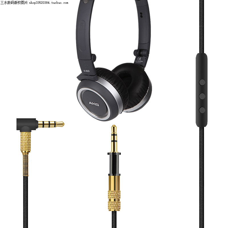 Apply AKG AK451 K452 K480 Q460 adjustable volume headset with wheat