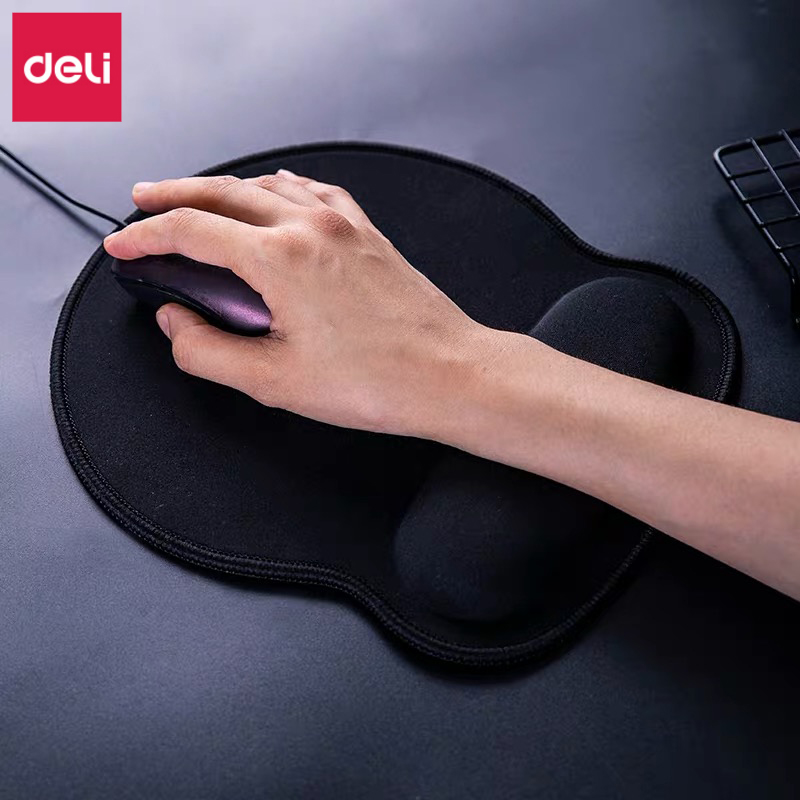 Able to protect wrists Mouse Pads Oversized Hands Female Mans Mini game Mouse Pads Laptop Book Desk Cushion Black