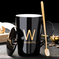 Письма чашка W-Black