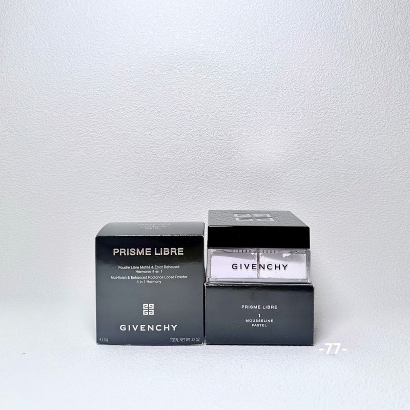 Givenchy Star Quad Soft Mist Loose Powder No. 1 Color Four-Color Setting Powder Fine Long-Lasting Makeup with Puff in Stock Givenchy Star Quad Soft Mist Loose Powder No. 1 Color Four-Color Setting Powder Fine Long-Lasting Makeup with Puff in Stock
