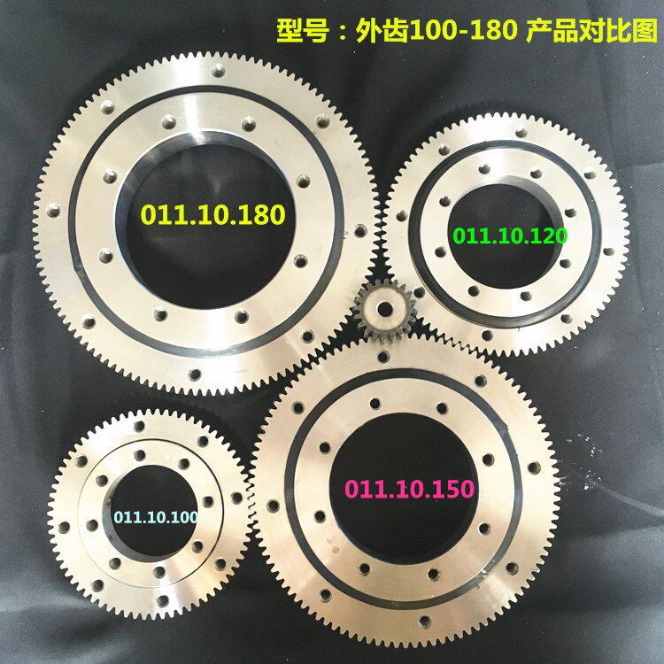 Spot small outer tooth rotary support Rotary shaft bearing Disc bearing Rotary bearing bearing Mechanical rotary bearing