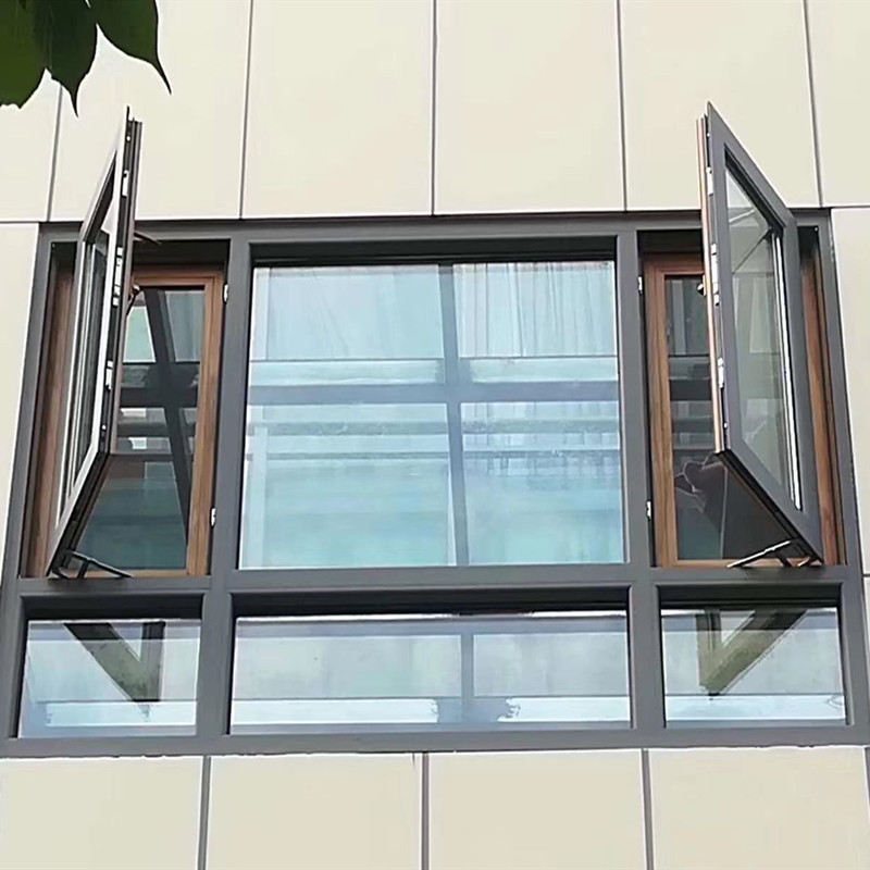 Shanghai Jinkai Shield broken bridge aluminum doors and windows seal balcony Aluminum alloy doors and windows casement sound insulation upper suspension push-pull system doors and windows