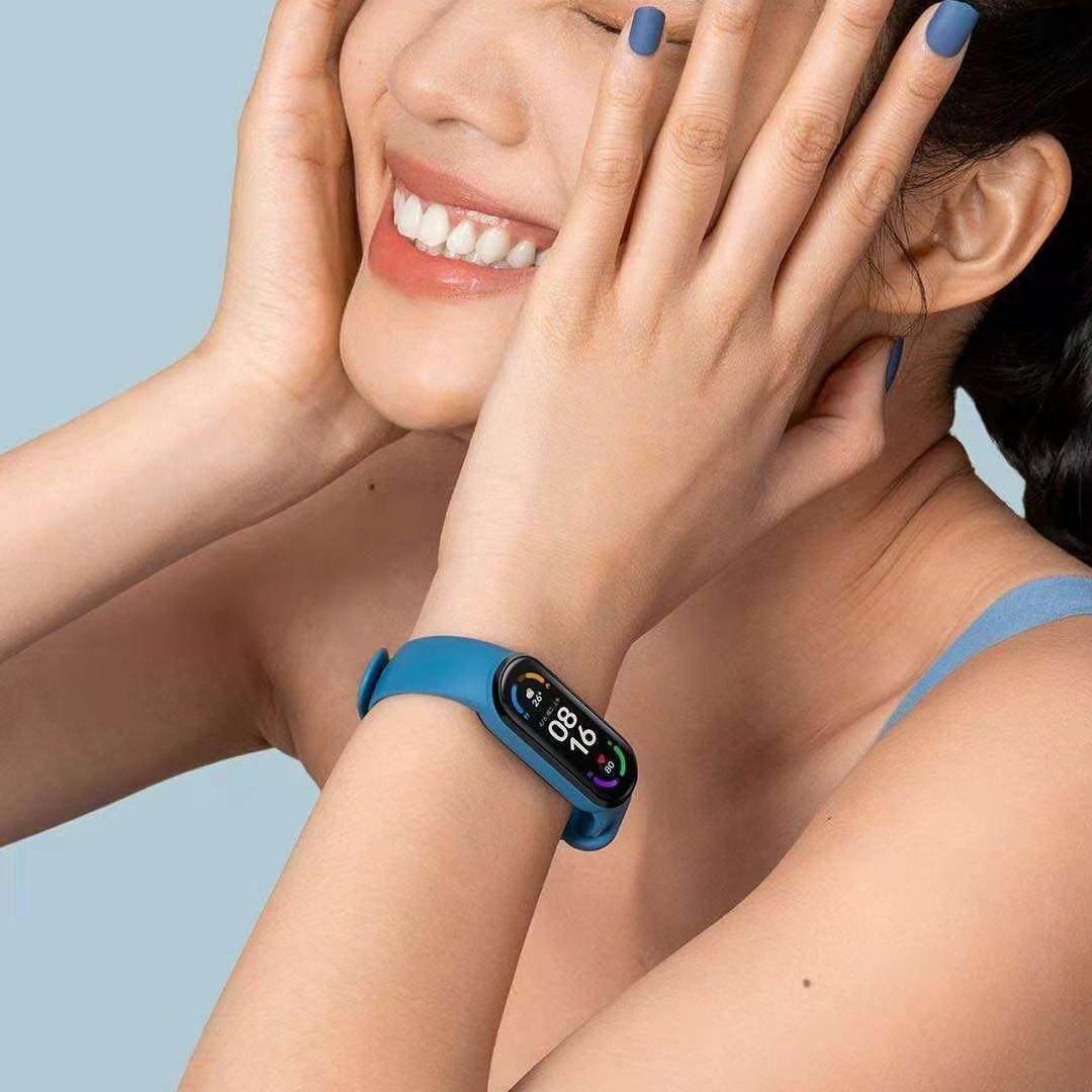 Xiaomi Mi Band 6/Nfc Smart Bracelet with Sleep and Heart Rate Monitoring, Exercise Pace, Calories, Steps, and Long Battery Life