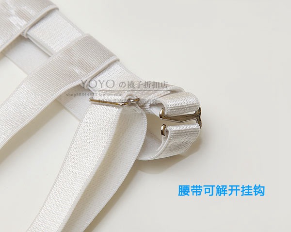 Mới garter với sáu sắt khóa với vớ dài vớ sexy cám dỗ sling vớ chân