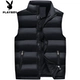 Playboy nam xuống cotton vest mùa thu tăng nam vest vest béo vest vest cỡ lớn ao ghi le
