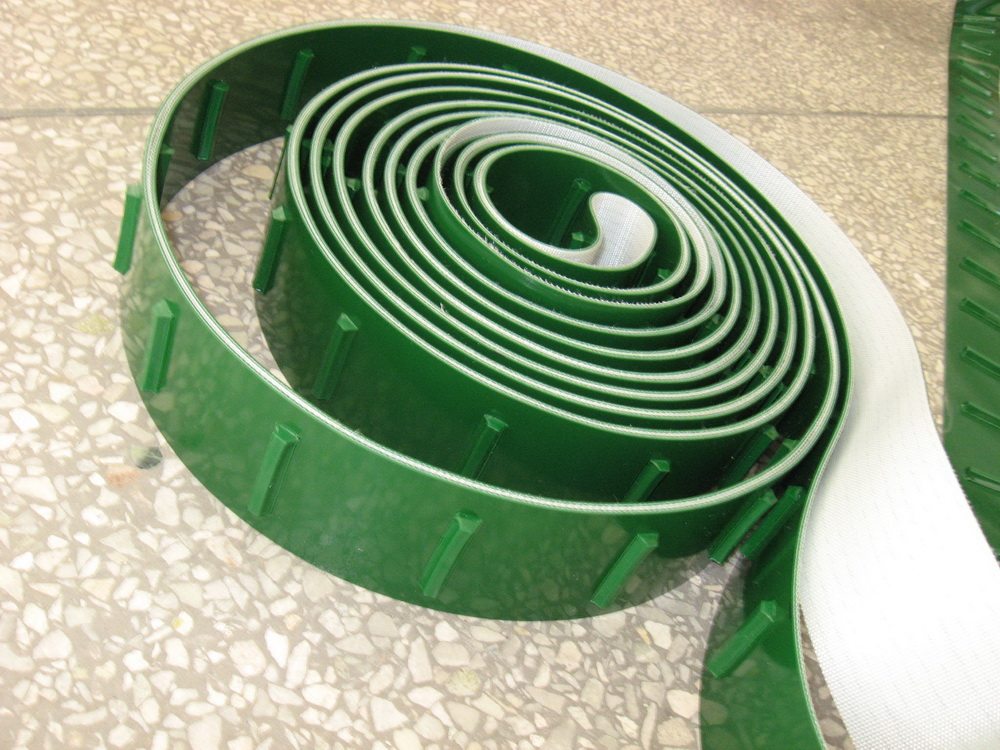 pvc conveyor belt PVC PU conveyor belt with nonstandard baffle conveyor belt