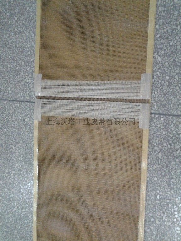 PTFE Teflon Conveyor Belt 1*1 Brown Teflon Mesh Conveyor Belt Black Teflon Conveyor Belt