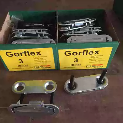 Industrial belt Flat buckle GORO GORFLEX conveyor belt flat buckle 3 inch flat buckle