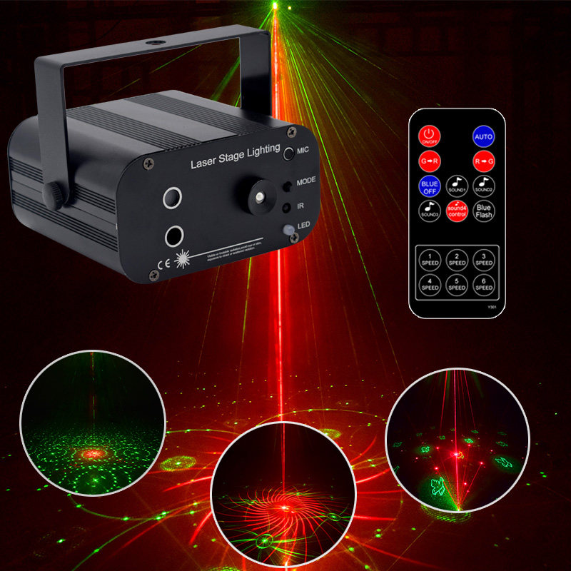 48 figure star light Room decoration color light flash light string starry ktv atmosphere light Bar sound-controlled flash light