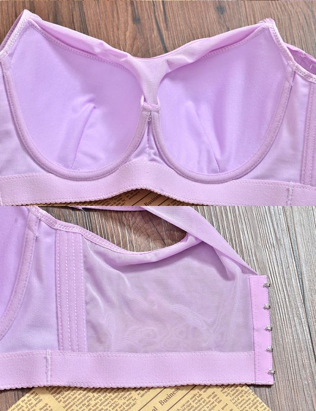 Kích thước lớn đồ lót áo ngực mỏng bao gồm tất cả lớn cốc mỏng phần đầy đủ chất béo mm vest kiểu thu thập bộ sưu tập chống chảy sữa quần xì