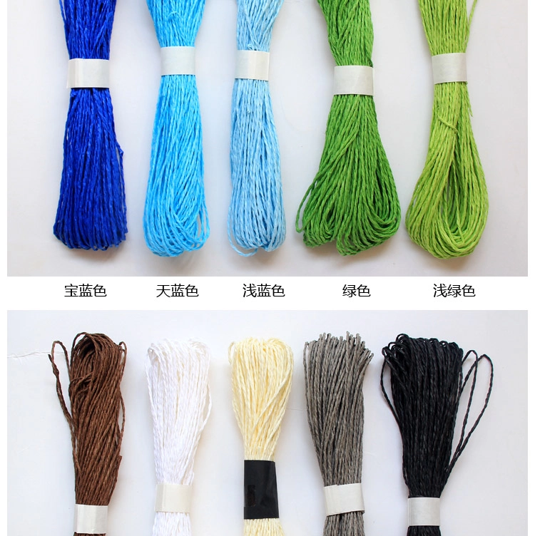 Dây giấy dán tranh trẻ em DIY handmade sáng tạo dán vật liệu Mẫu giáo dán nghệ thuật vật liệu 30 mét