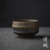 Slow City Đồ đá Teacup Cốc gốm đơn cổ Đất sét Nhật Bản Bộ trà Kung Fu lớn tráng men Zen Master Cup - Trà sứ