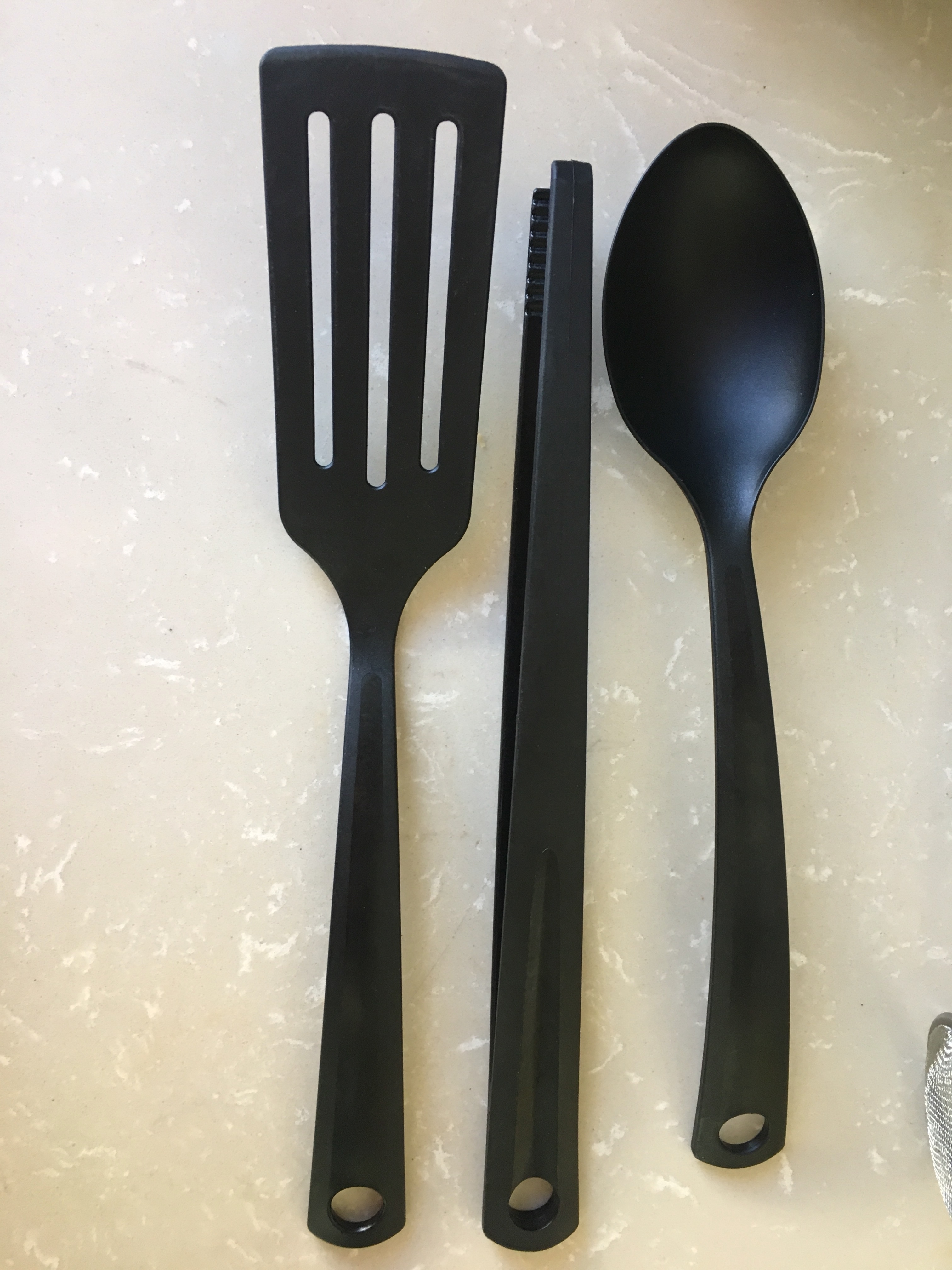 IKEA Kaka Tô Châu IKEA mua dụng cụ nhà bếp Gnapp bộ 5 màu đen mua trong nước - Phòng bếp chảo vân đá