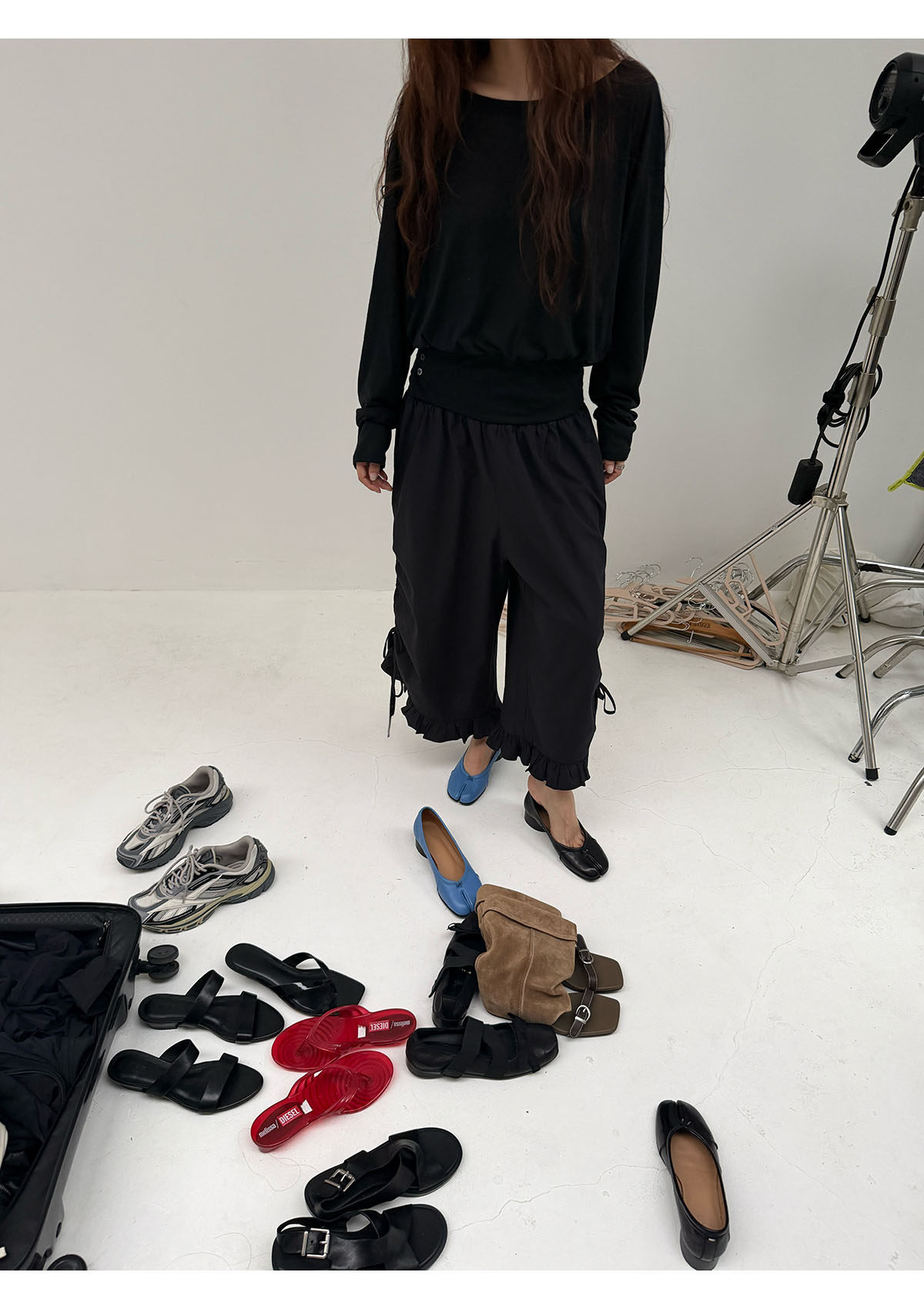 INAIEN笑笑家 "Легкий кислород" весенне-летняя тенсел-шерстяная приталенная солнцезащитная кофта тонкая с длинным рукавом