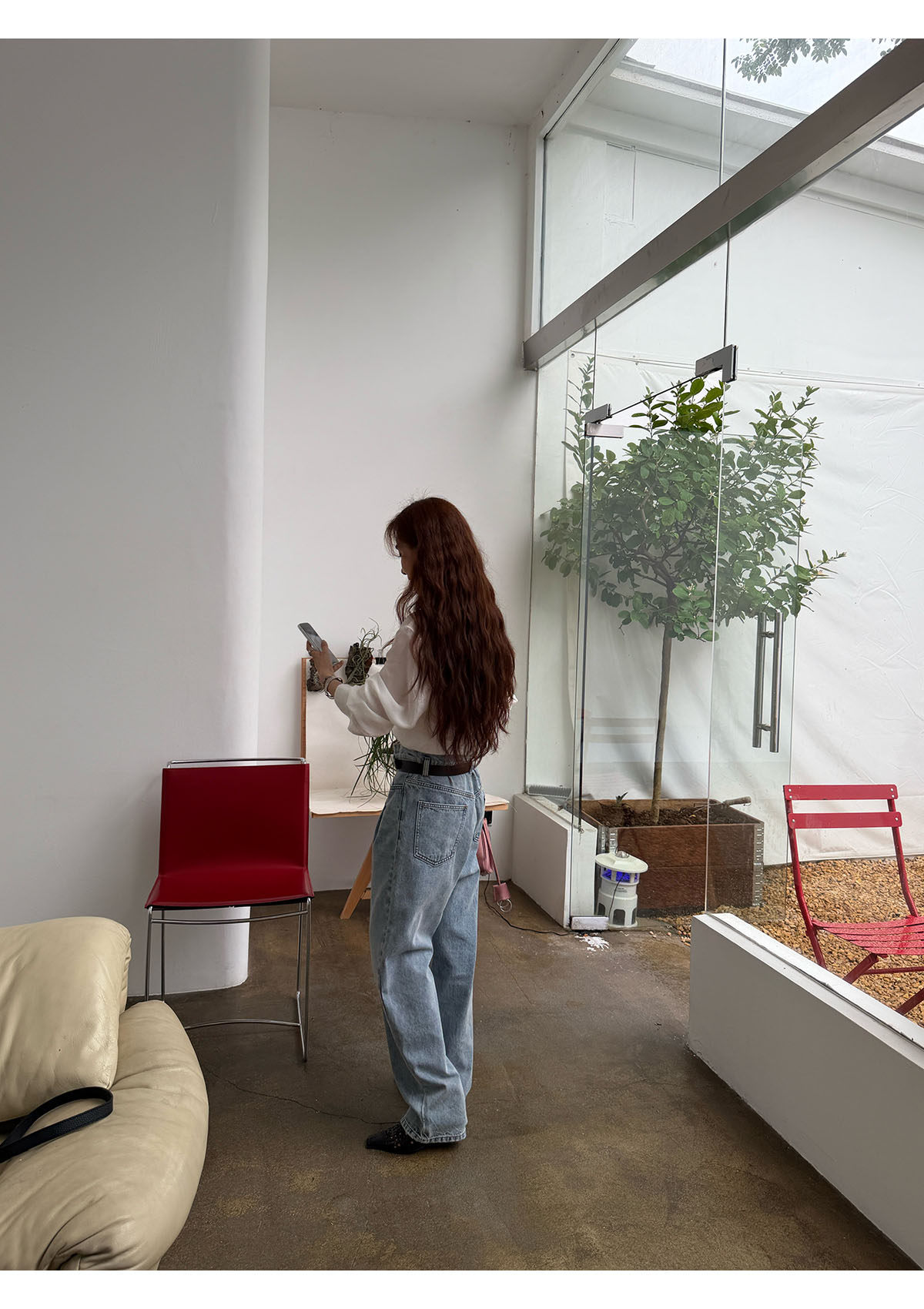 INAIEN笑笑家 "Белый лунный свет" рубашка из тенсела с длинными волокнами и искусственным шелком, стройнящая элегантная приталенная универсальная рубашка