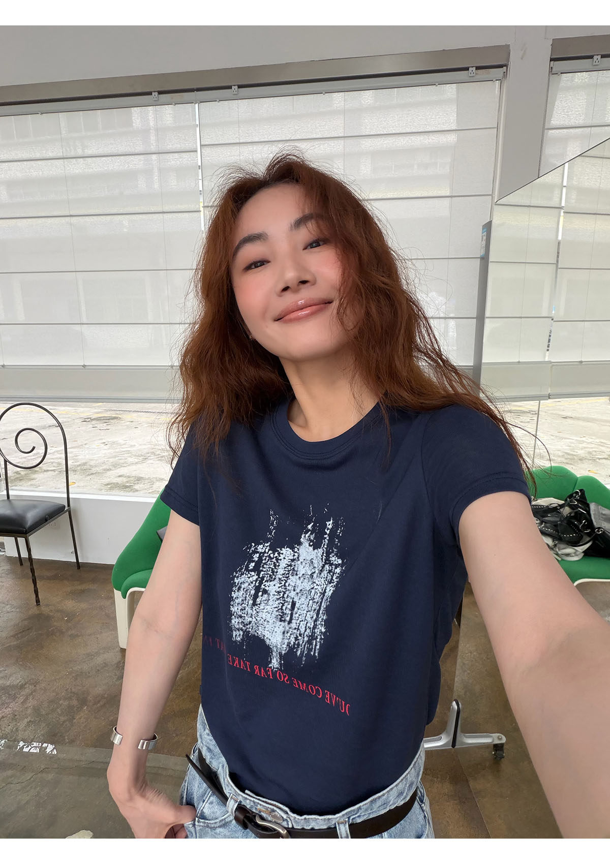 INAIEN "легкая роскошь с короткими рукавами" импортная укороченная шелковая блузка прямого кроя с короткими рукавами