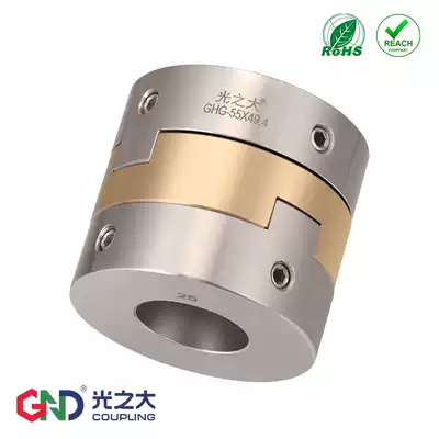 Light big GHG stainless steel cross slider coupling large torque screw motor coupling plum blossom MCOG