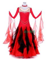 New hot selling modern dance costume luxury suit national standard dance skirt ballroom dance modern dance dress performance