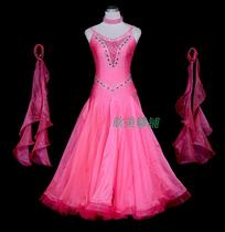 Original custom-made national standard dance dress competition dress modern dance dress big swing dress dance ballroom dance dress YW4207