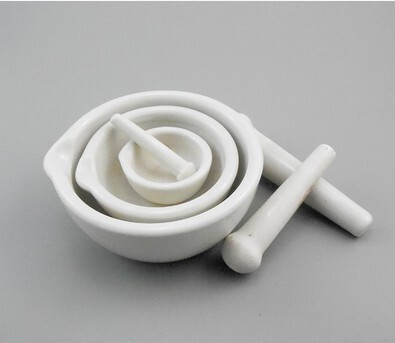 Ceramic grinding bowl Dairy bowl Grinding Medicine Bowl ceramic Mortar Grinding Stick 60 90100130160m m