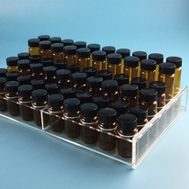 Plexiglass sample bottle holder 5ml 10ml 20-60ml 30 holes 50 holes 100 holes 100ml