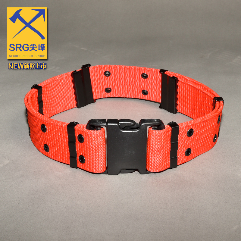 Red rescue belt Fire belt Armed bandwidth