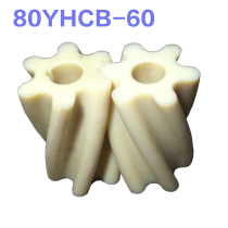 Nylon gear large flow pump diesel 60YHCB-30 Arc gear oil pump Nylon gear 80YHCB-60
