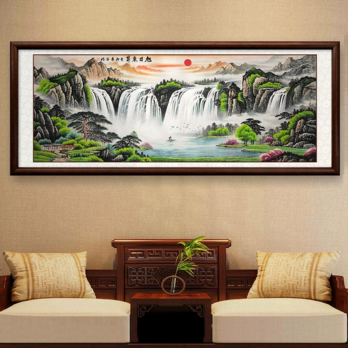 Книги для китайской пейзажной живописи с ручной росписью «Добро пожаловать в сосну