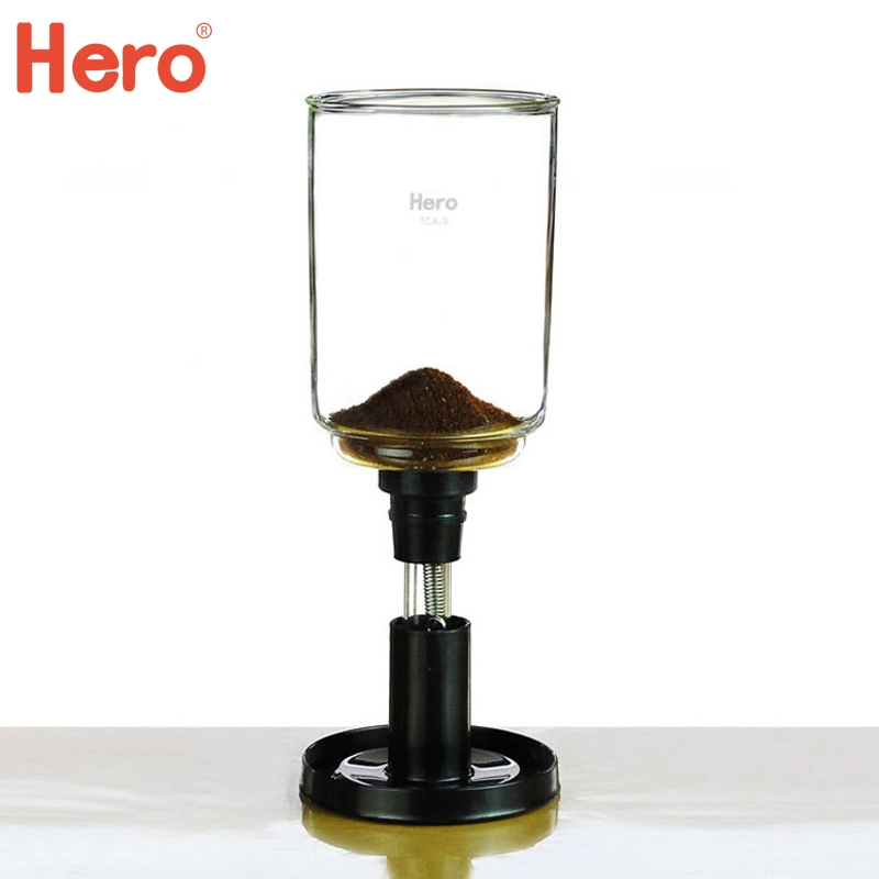 Hero siphon nồi phụ kiện thủy tinh hàng đầu TCA-3 phần 5 ly siphon máy pha cà phê - Cà phê