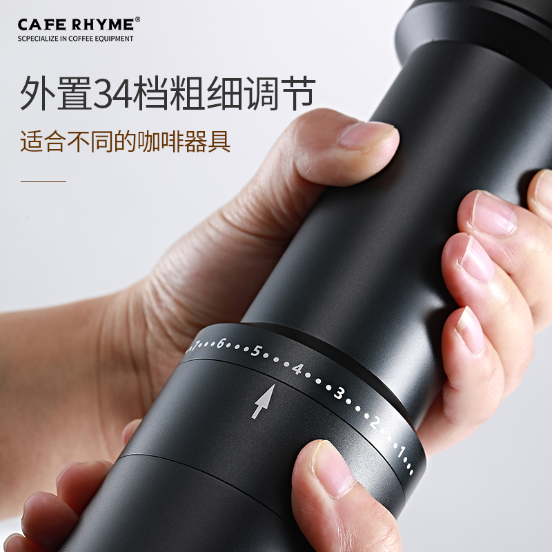 Hand-in-hand coffee grinding machine Small grinding machine portable manual flour milling machine Home-type muller grinding powder machine