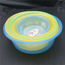 Shunsheng European basin plastic washbasin wash basin multi-purpose basin transparent washbasin 20cm to 38cm