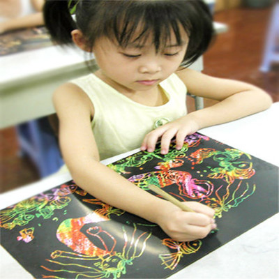 2 Packs Scraped paper 16k8k4k CAMOUFLAM SCRAPBOOK Colorful Plotter drawings 10 packets to send a bamboo pen