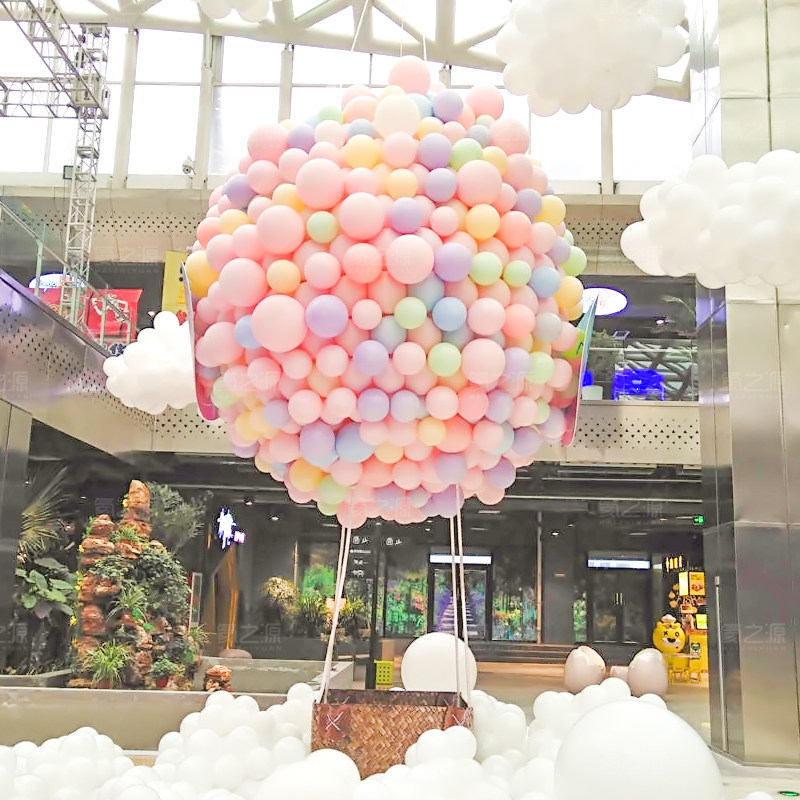 10 Inch Sub Light Balloon Wedding wedding arrangement Supplies Adults Birthday Party Sue White Macaron Balloon Decoration